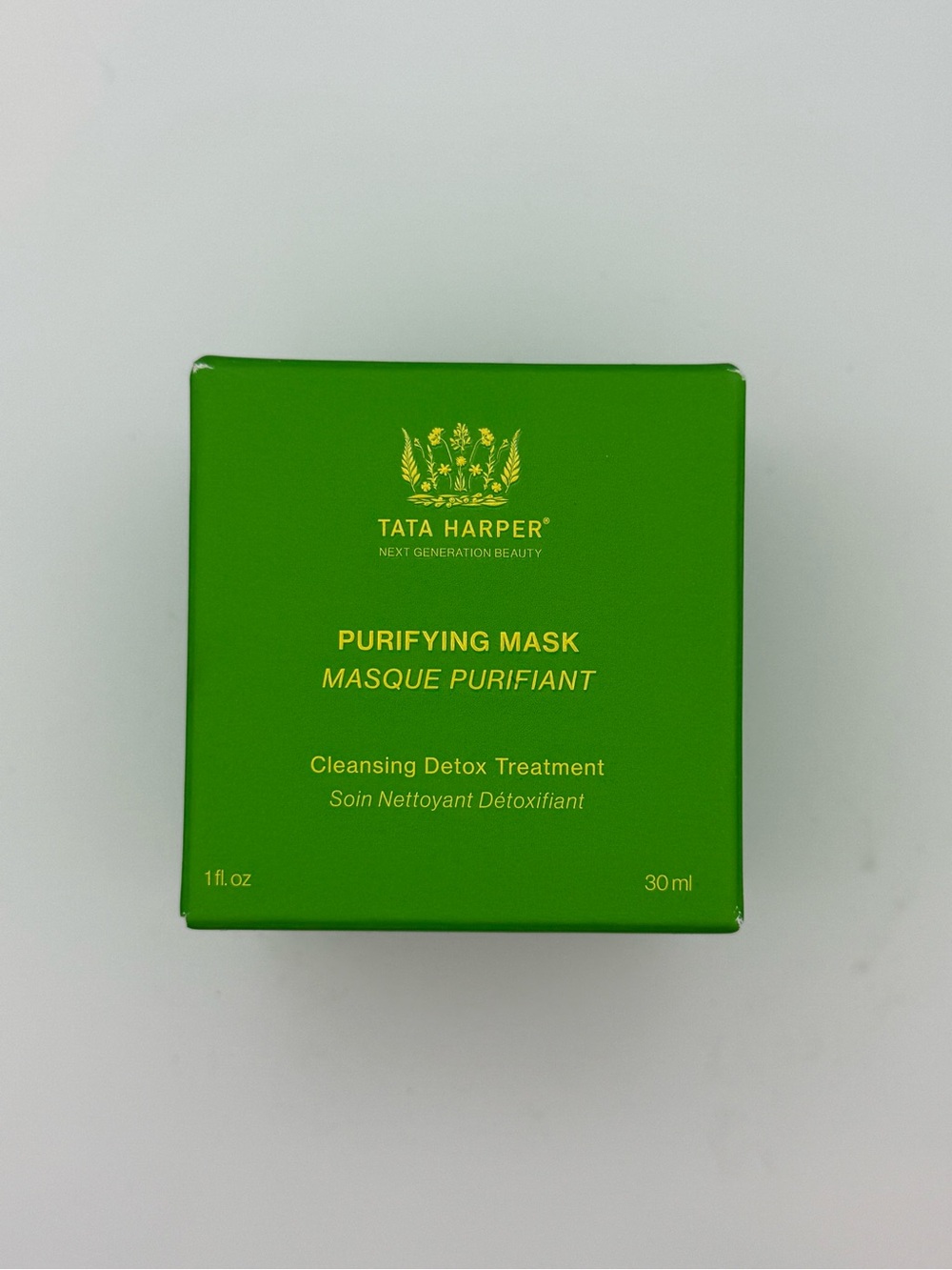 Tata Harper Purifying Mask 1 oz New In Box Cleansing Detox Treatment